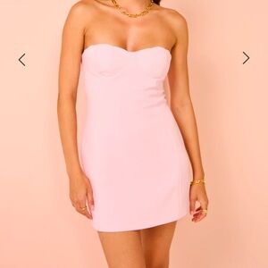 NWT Light Pink Issy Mini Dress
